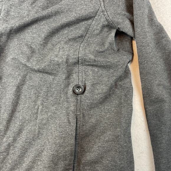 Lululemon Coast Easy Wrap Womens Sz 2-4 Jacket Heather Gray - Picture 4 of 10